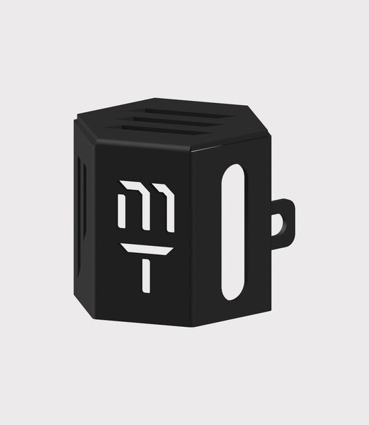 motorcycle reservoir oil guard black for triumph scrambler 400x