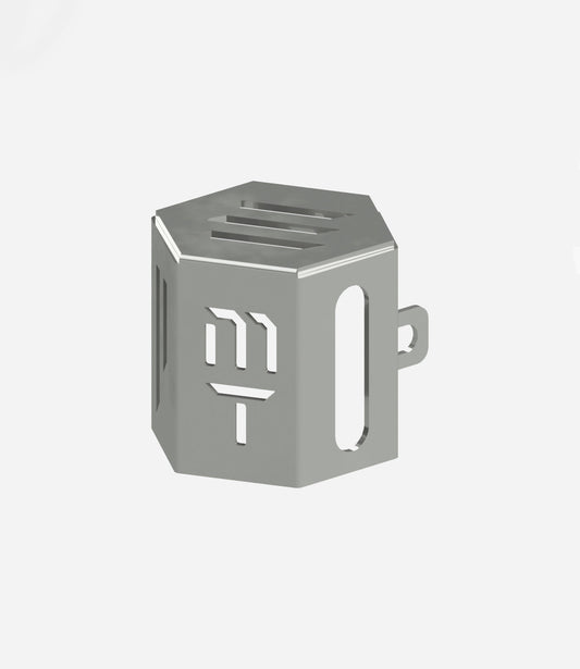 Motorcycle reservoir oil guard stainless steel for triumph scrambler 400x