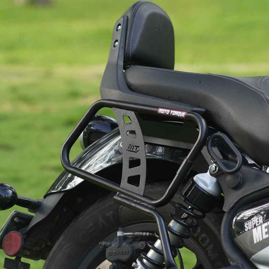 Motorcycle saddle stay black for royal enfield super meteor 650
