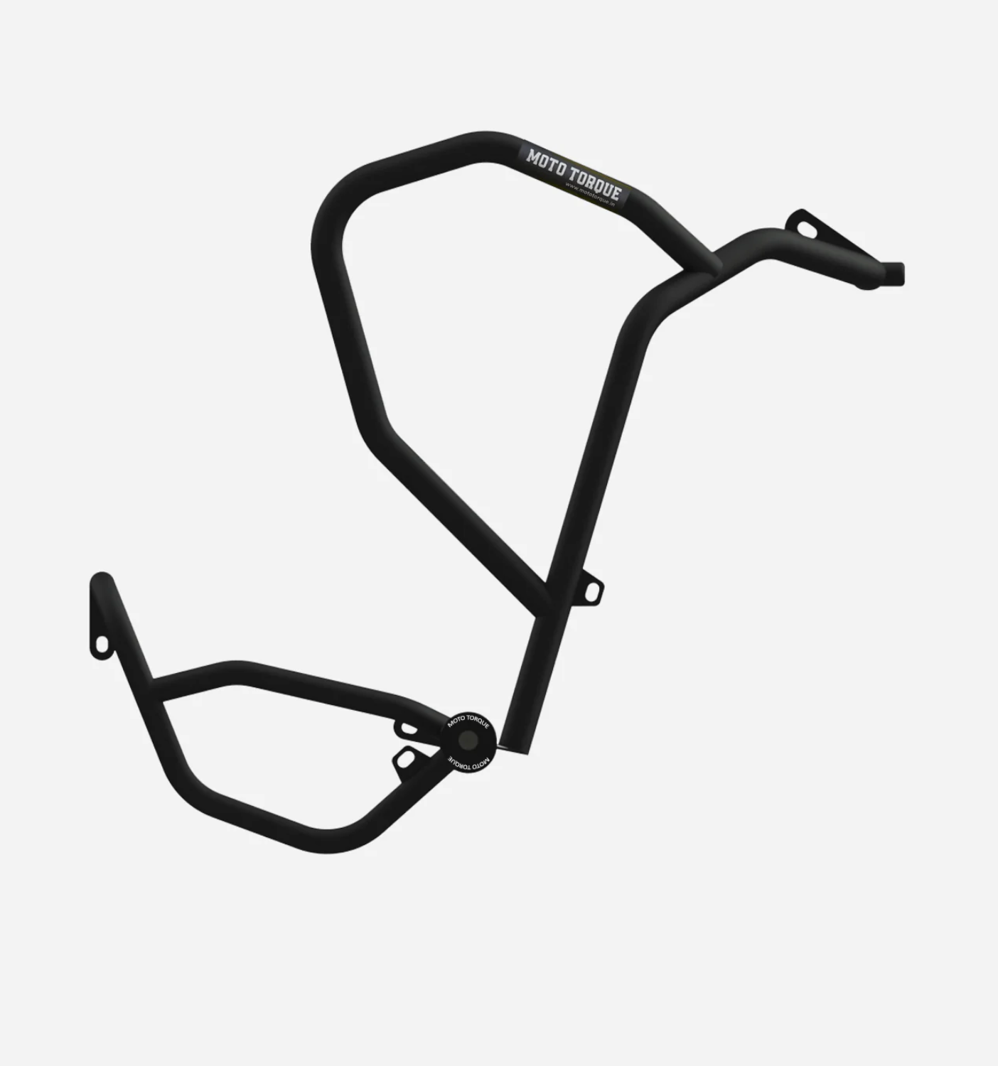 Motorcycle crash guard black for suzuki v-strom 250