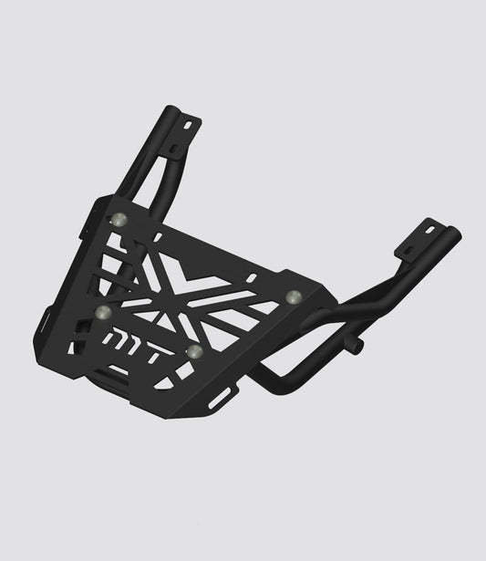 Motorcycle back carrier luggage mount black for hero Xpulse rally edition