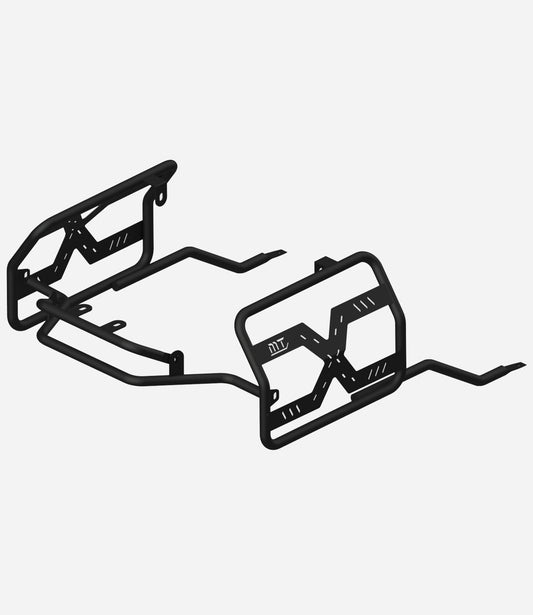 Motorcycle Luggage saddle stay black for hero Xpulse Rally edition