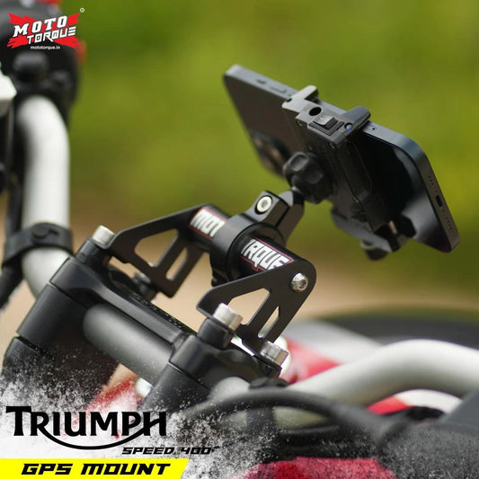 Motorcycle gps mount Triumph speed 400