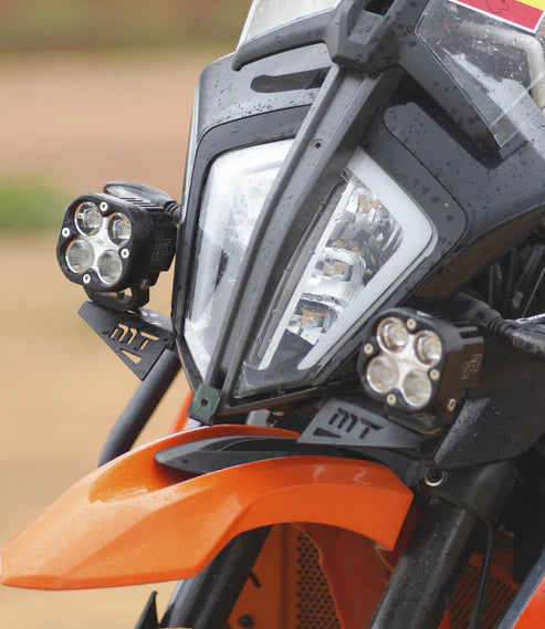 motorcycle KTM ADV 390 fog/aux light mount