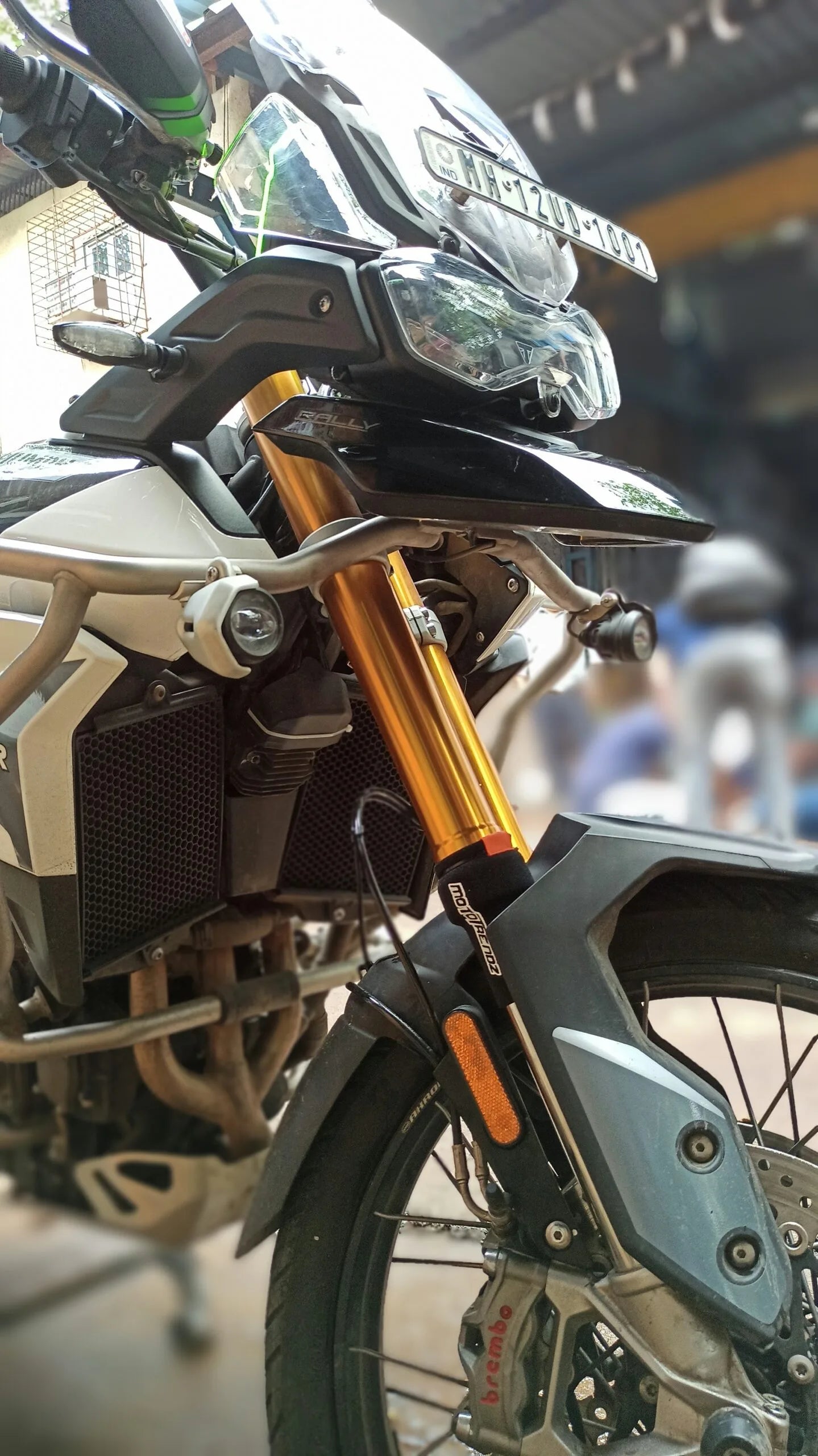 Motorcycle Fork Seal cover universal black