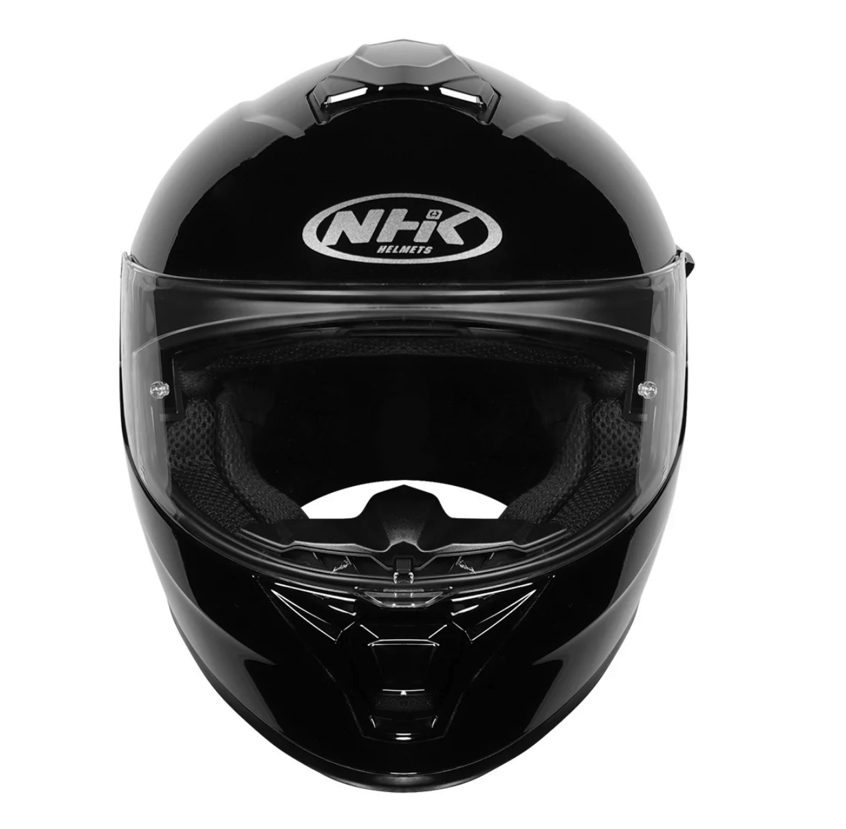 Motorcycle Black gloss helmet by NHK