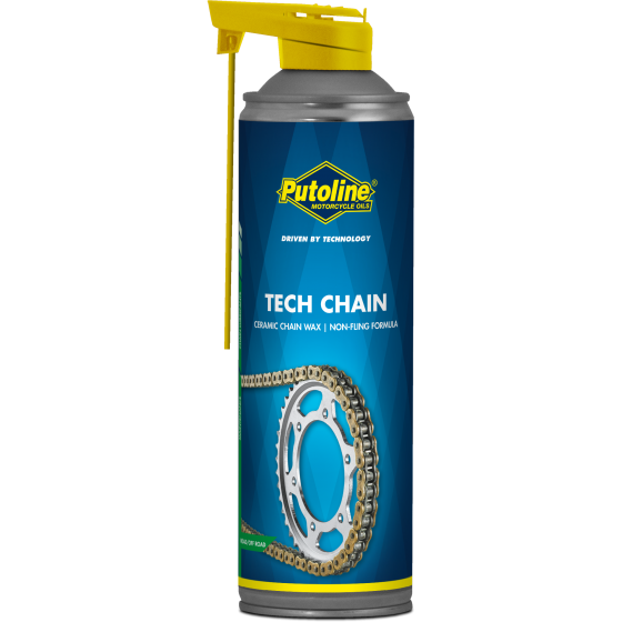 Motorcycle chain lubricant wax