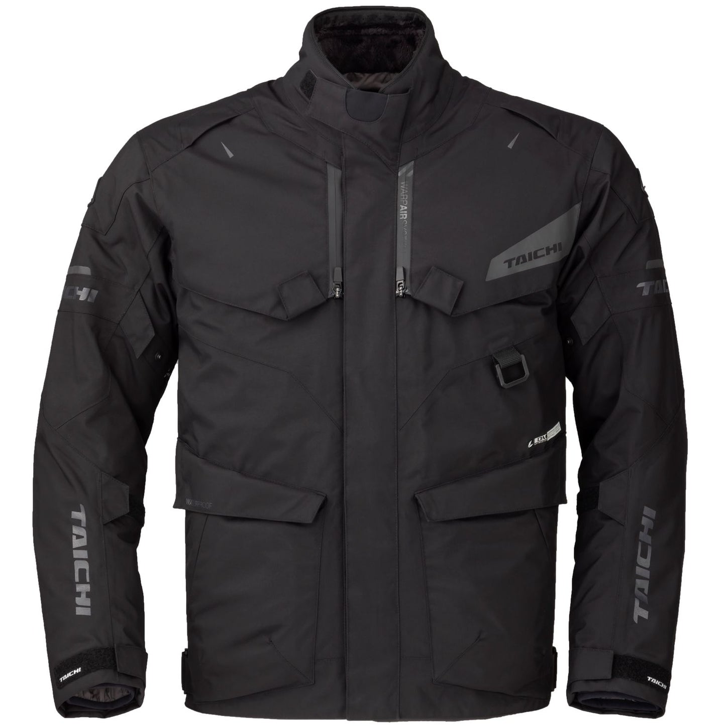 Motorcycle riding all season jacket with thermal liners and raincover CE level 2
