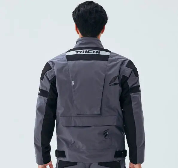 Motorcycle riding all season jacket with thermal liners and raincover CE level 2