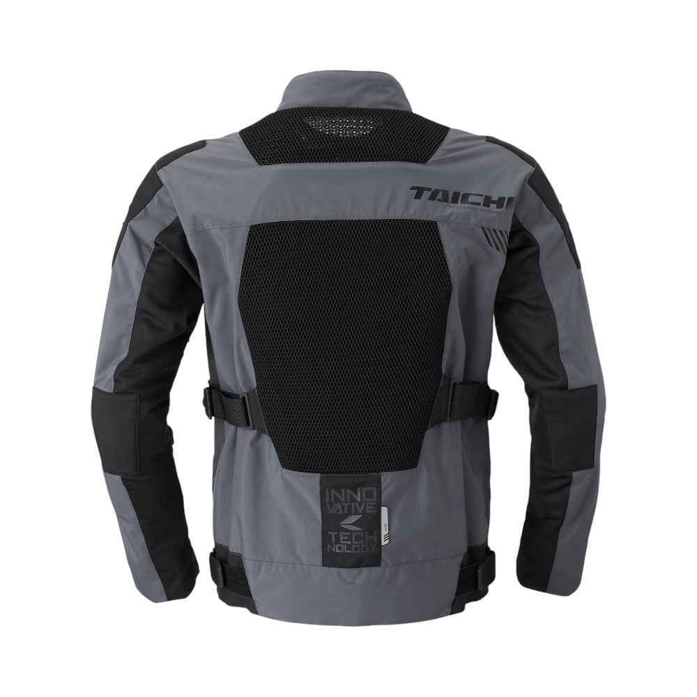 Motorcycle riding jacket 3D mesh grey