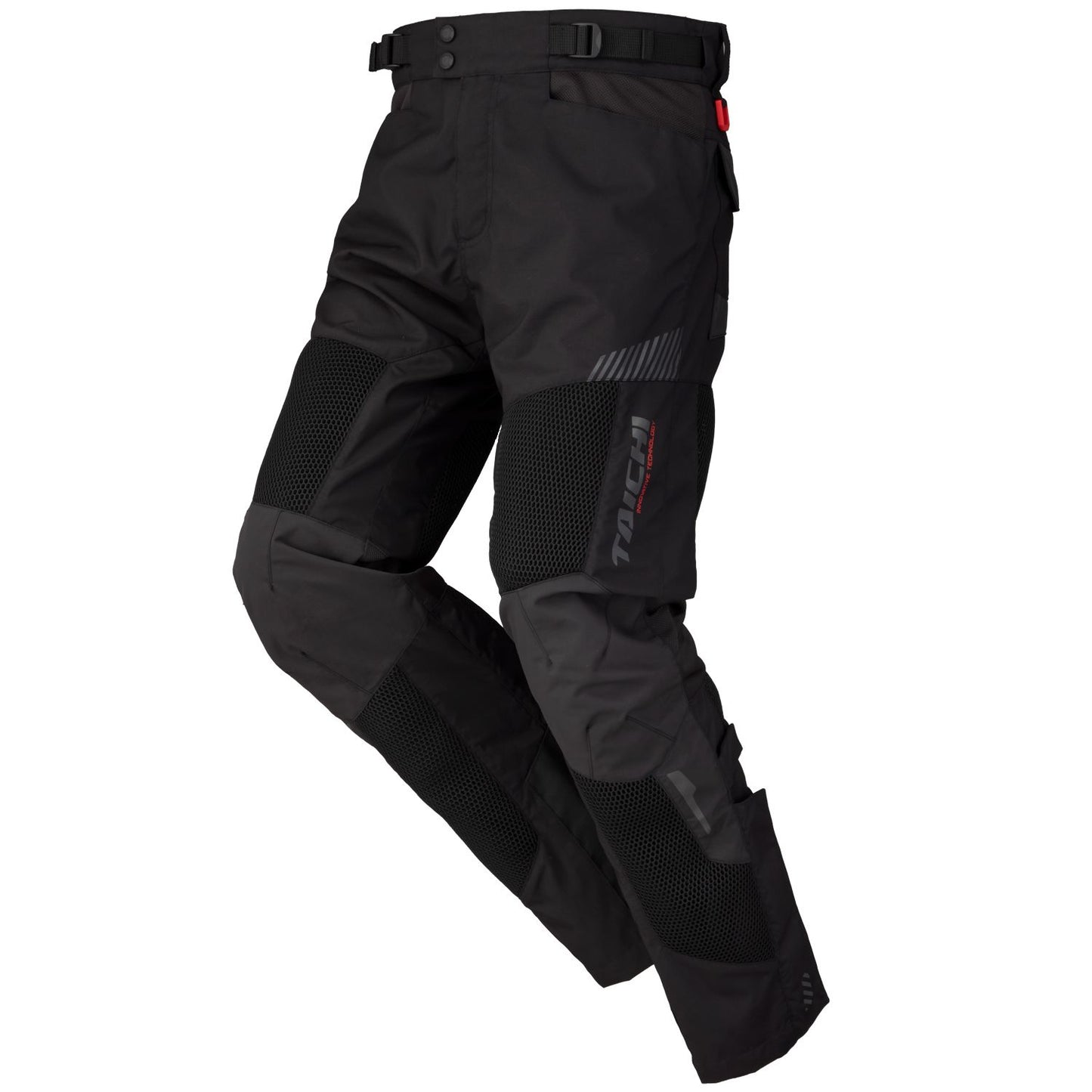Motorcycle air mesh CE level 2 riding pants black