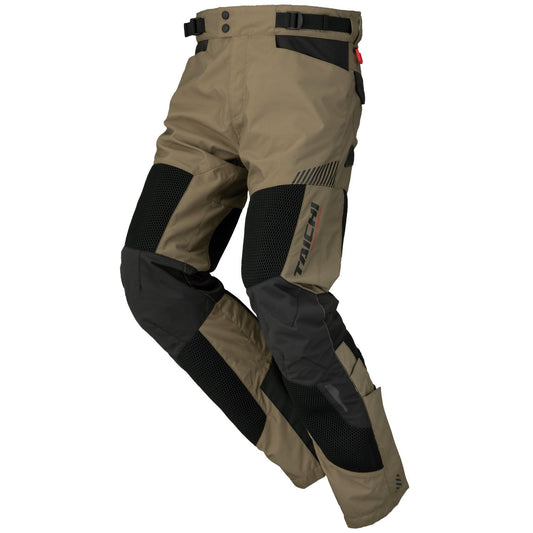 Motorcycle air mesh CE level 2 riding pants khaki