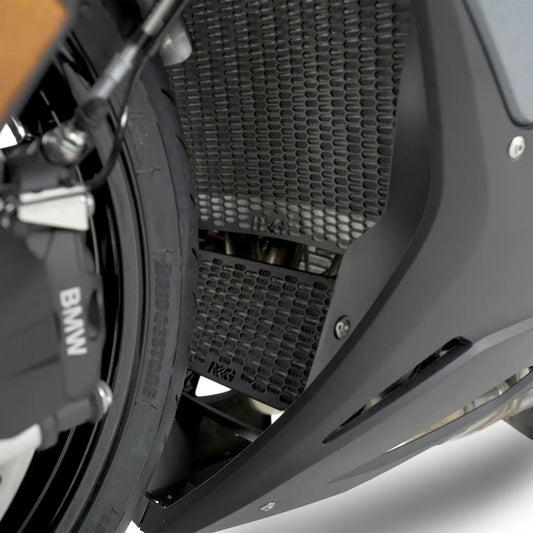 Motorcycle oil cooler guard black for bmw S/M 1000 series 19+