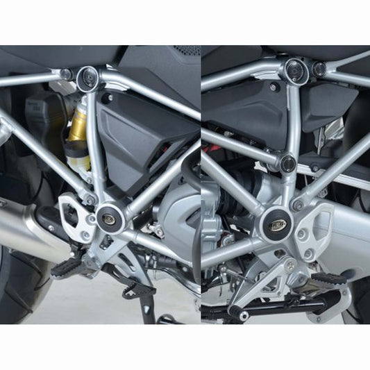 Motorcycle frame plugging kit black for bmw r1250gs
