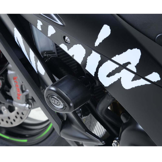 Motorcycle crash protector black for kawasaki zx10r (2017-23)