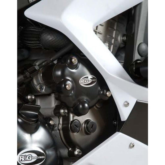 Motorcycle engine case cover black for kawasaki zx6r 2009+