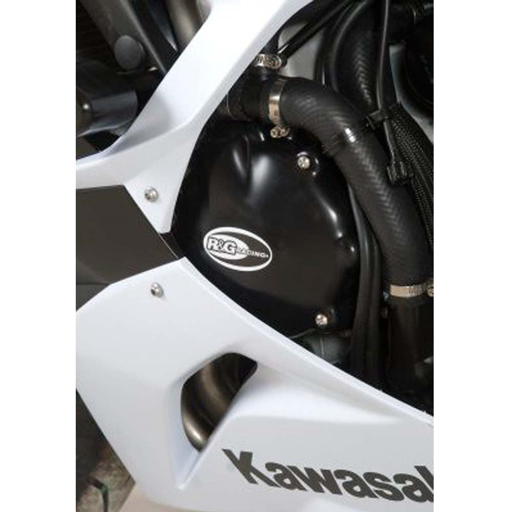 Motorcycle engine case cover black for kawasaki zx6r 2009+