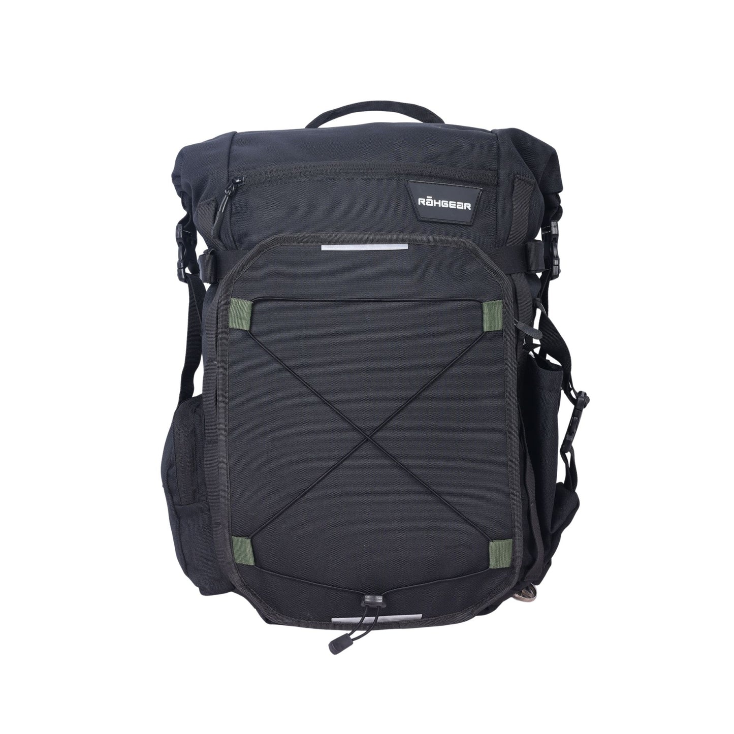 Motorcycle 25L black tail bag waterproof