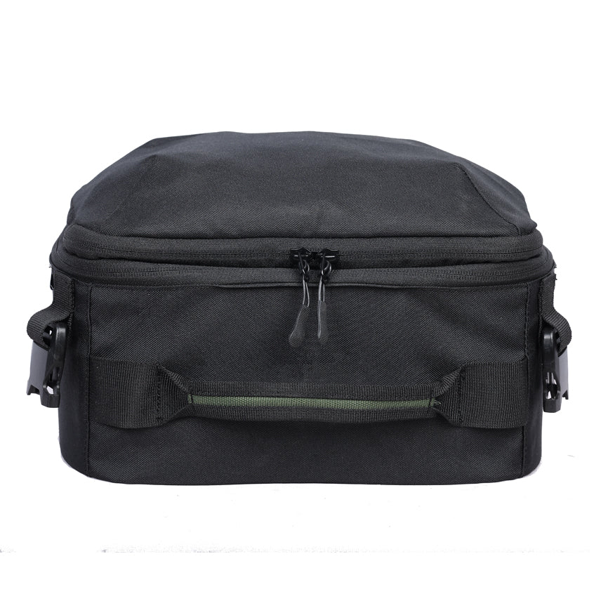 Motorcycle 10-40L black tail bag backpack convertible
