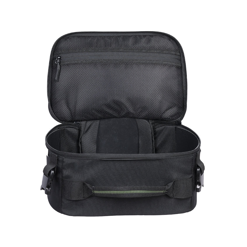 Motorcycle 10-40L black tail bag backpack convertible