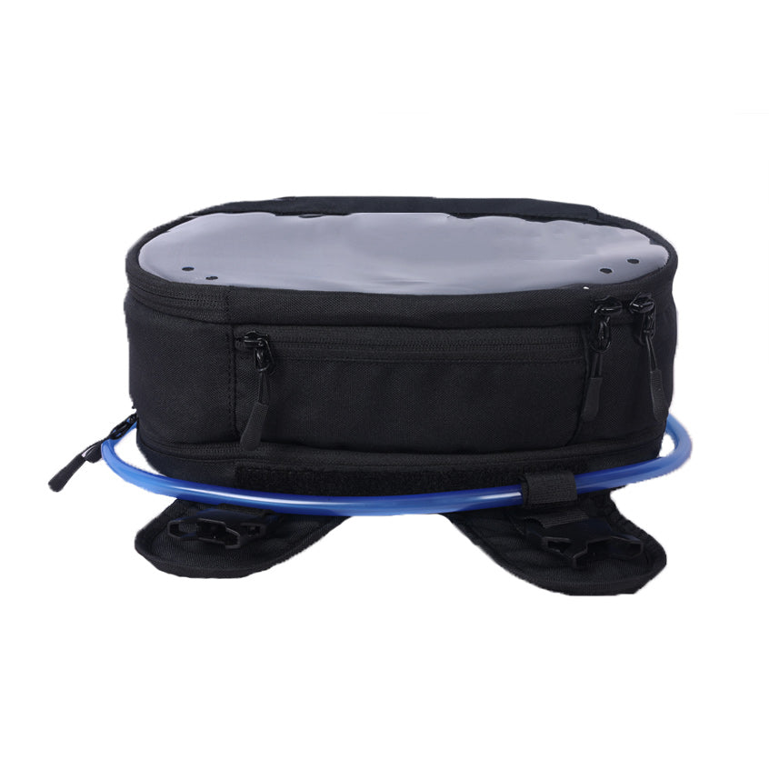 Motorcycle tank & hydration bag black