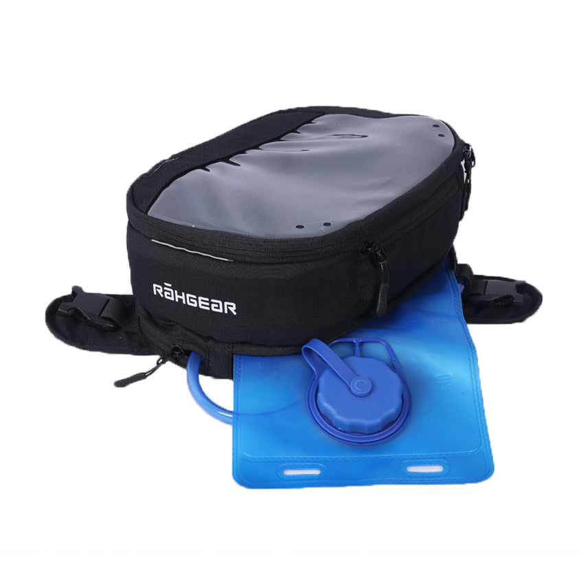 Motorcycle tank & hydration bag black