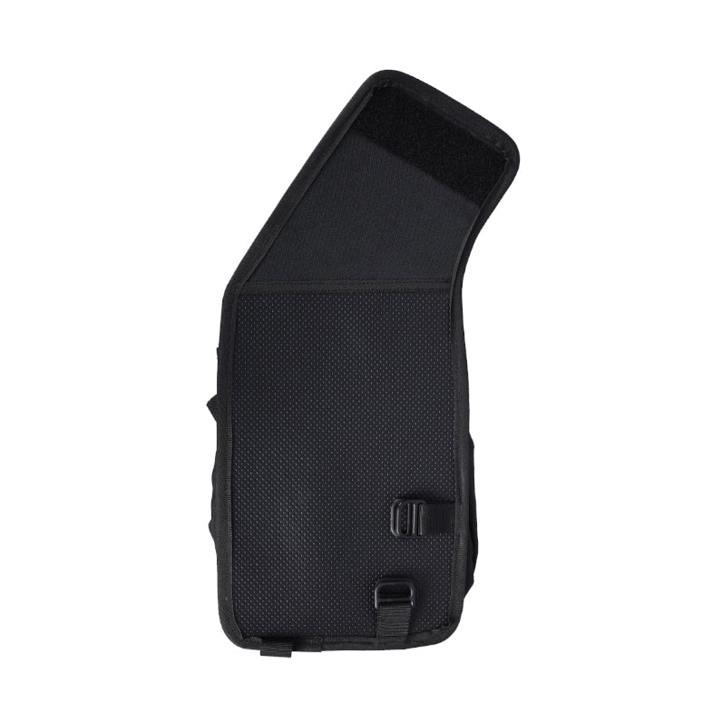 Motorcycle rackless saddlebag black 12L waterproof