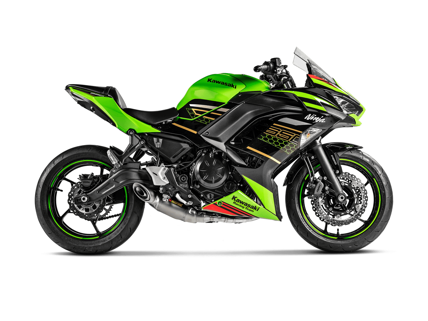 Motorcycle Full system Racing Line Akrapovic Performance Exhaust Kawasaki Ninja 650/Z650