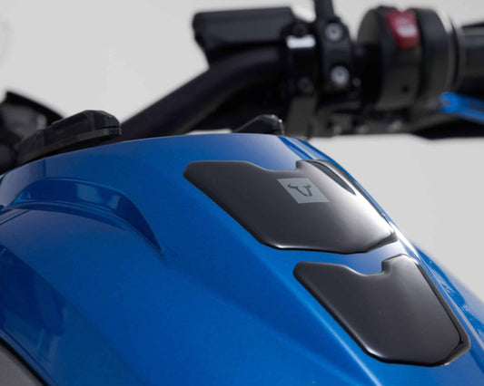 Motorcycle tank protection pad black