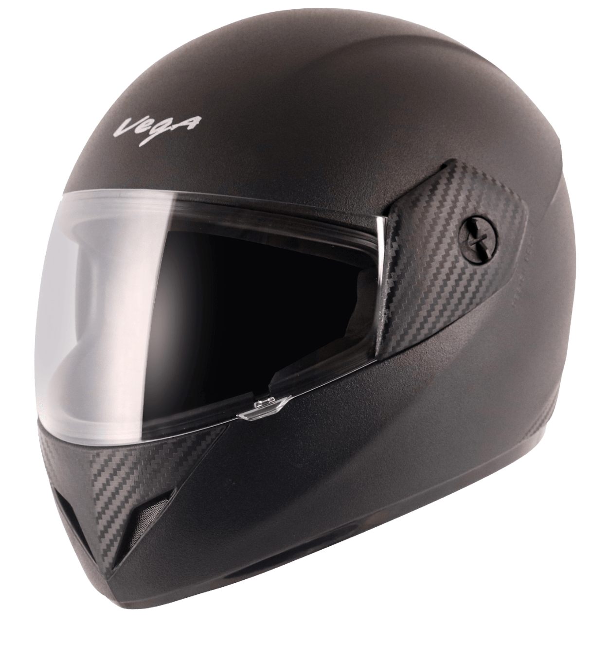 Vega Motorcycle Helmet VEGA Atom Dull Black Helmet – Probikers Pune
