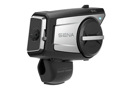 motorcycle 4K camera Harman Kardon speakers integrated intercom system