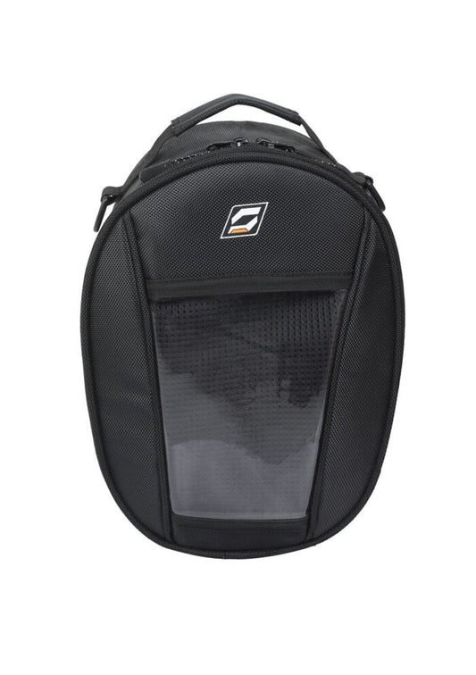 Motorcycle magnetic tank bag shoulder sling convertible