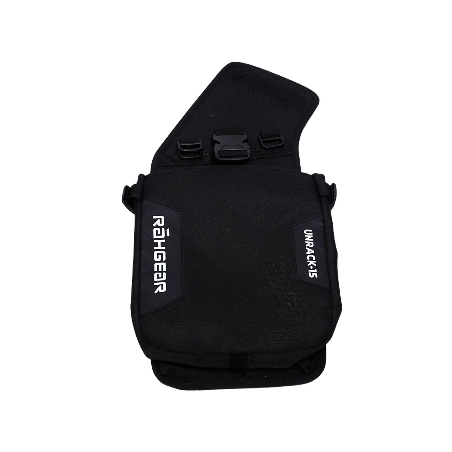 Motorcycle rackless saddle bag 55L black waterproof