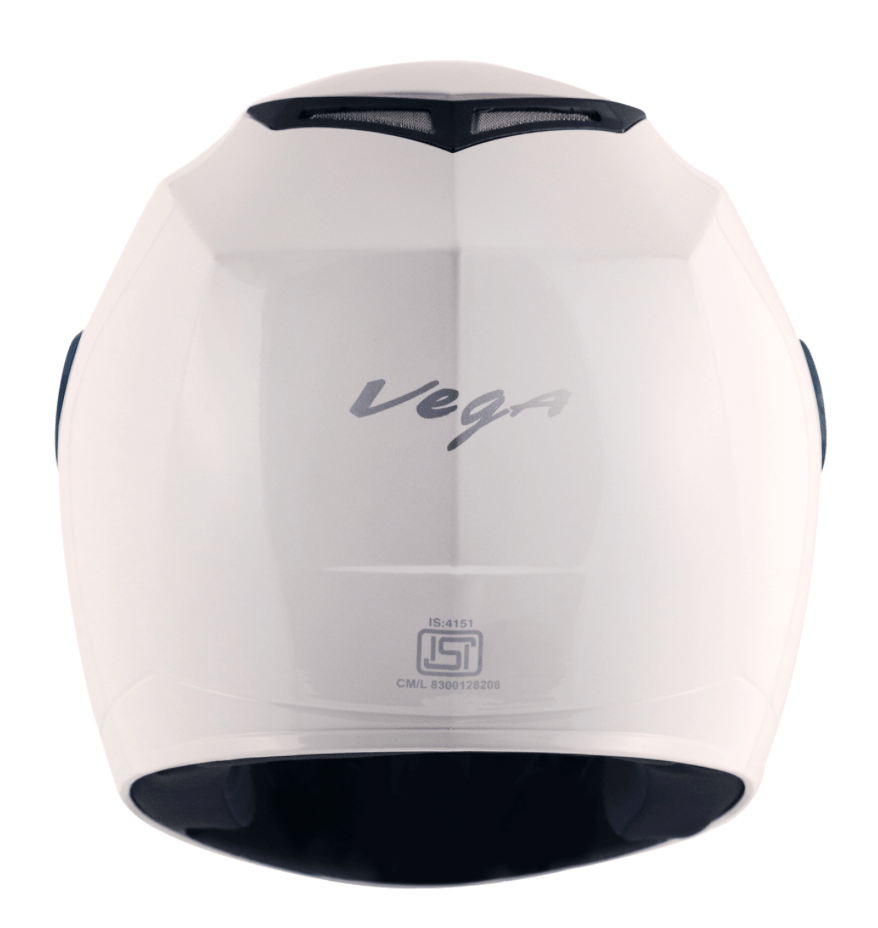 motorcycle/scooter city & urban rides solid white full face helmet unisex