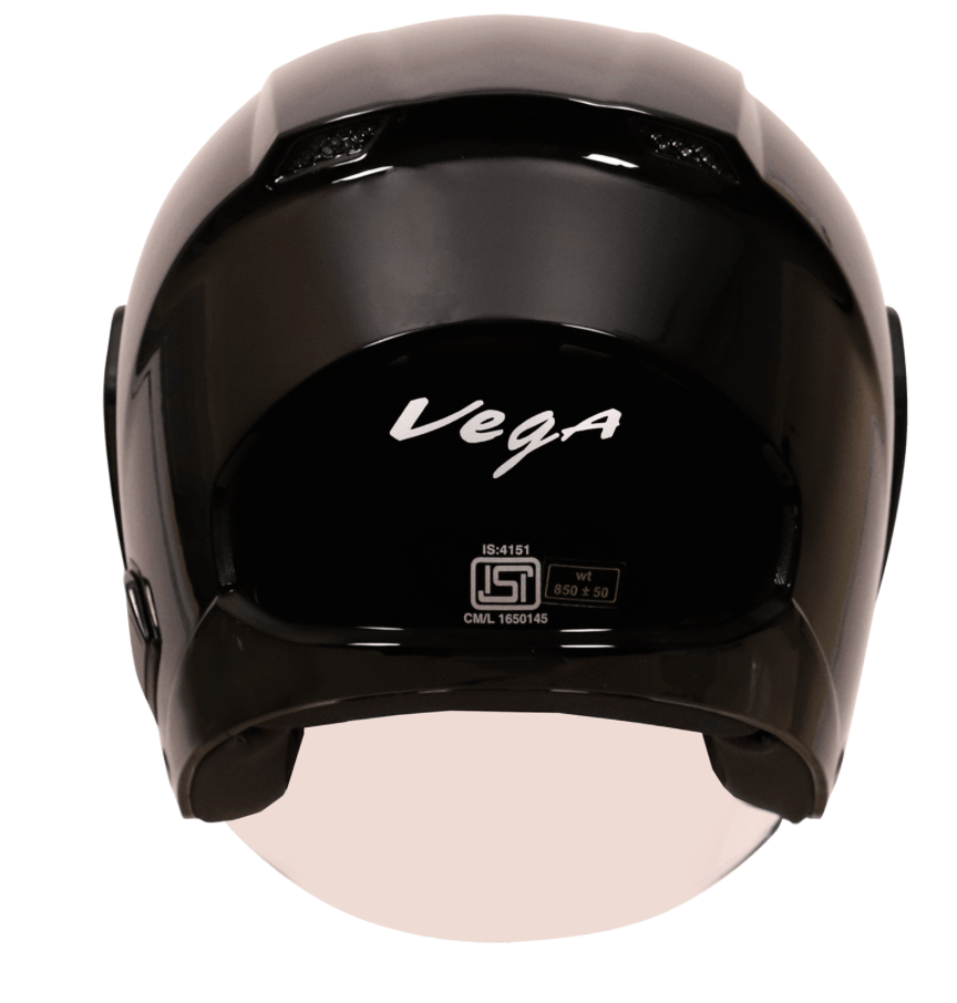 scooter/motorcycle city urban open face unisex helmet solid black