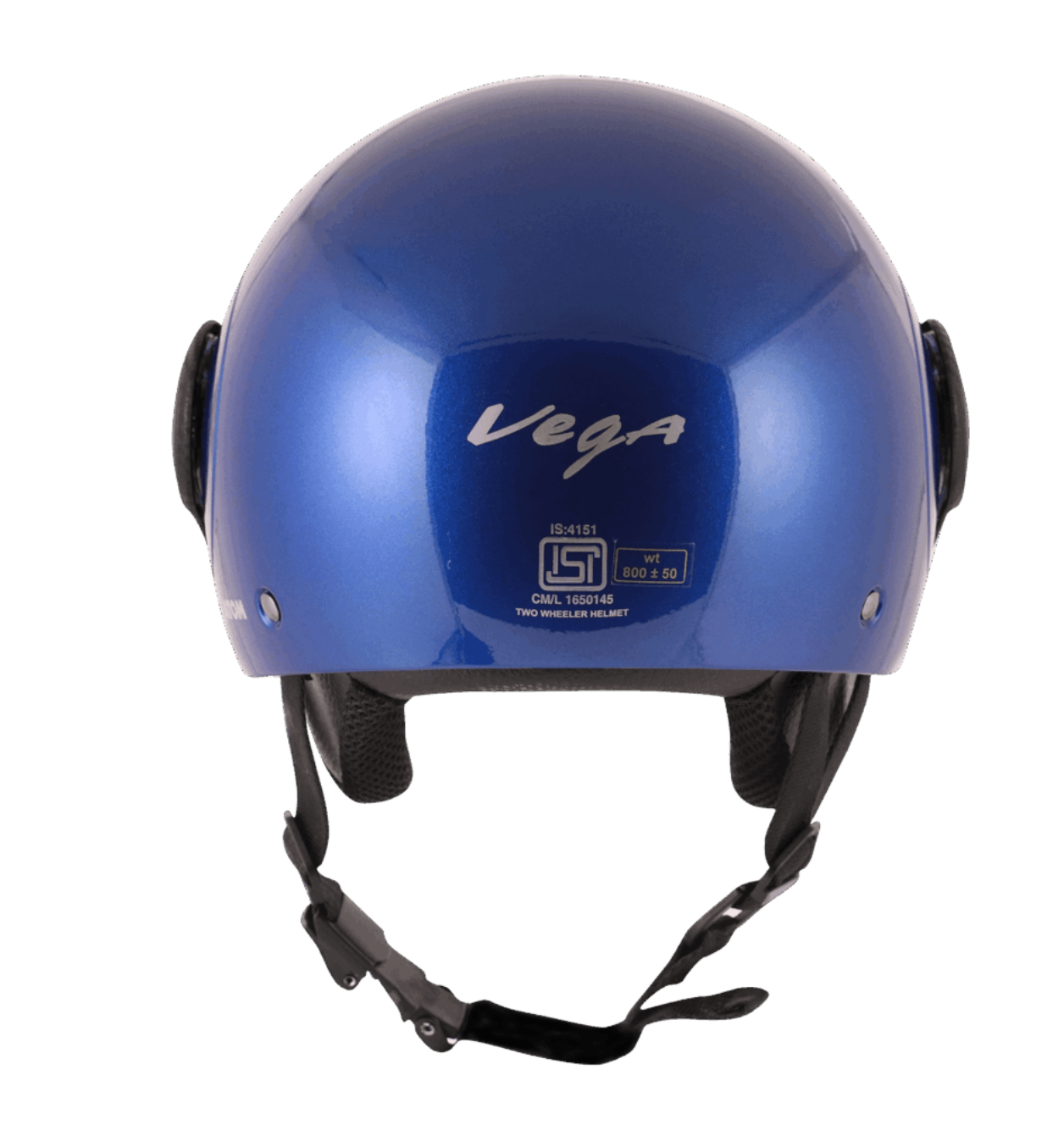 Scooter / motorcycle womens open face helmet blue