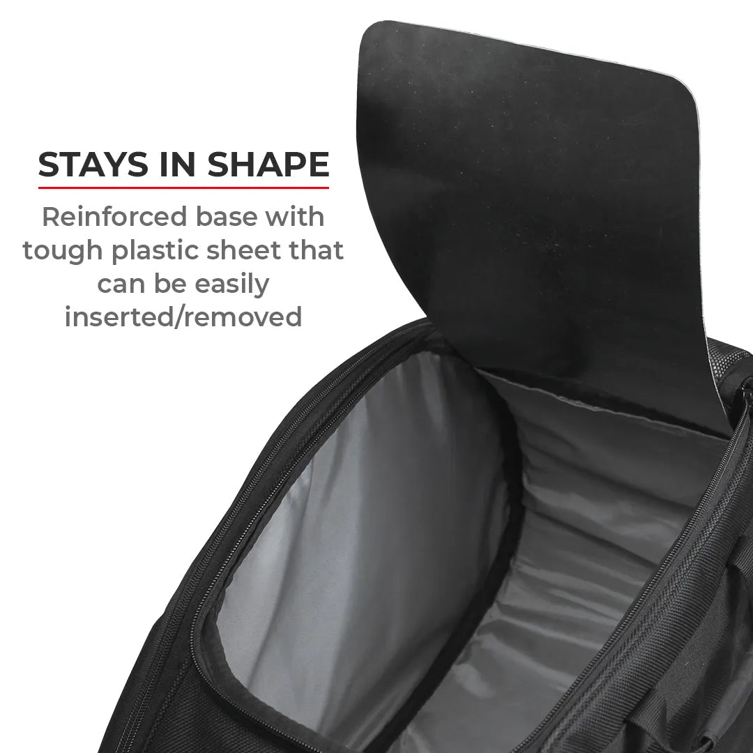 Motorcycle 64L black saddle luggage bags waterproof