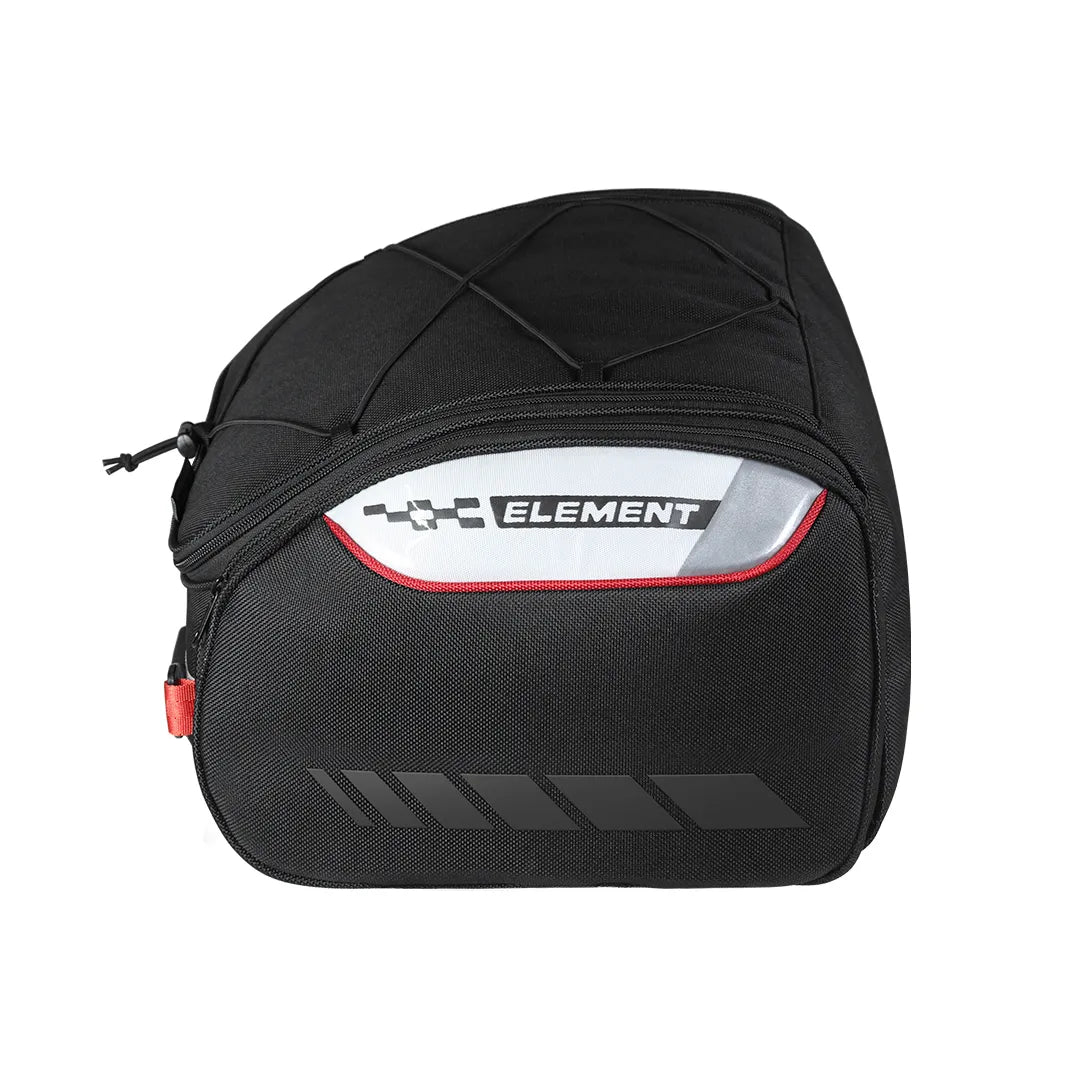Motorcycle tail bag black 35 litres universal fitment