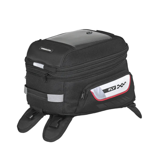 Motorcycle black tank bag 18-22L
