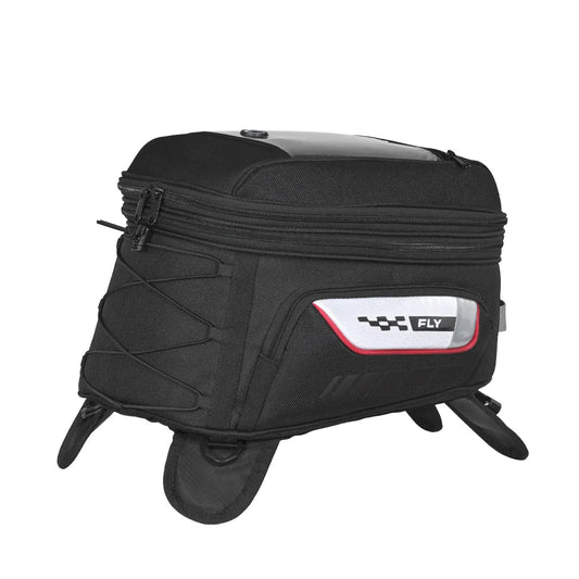 Motorcycle black tank bag 18-22L