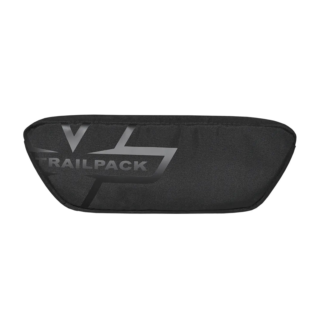 Motorcycle black handlebar trailpack
