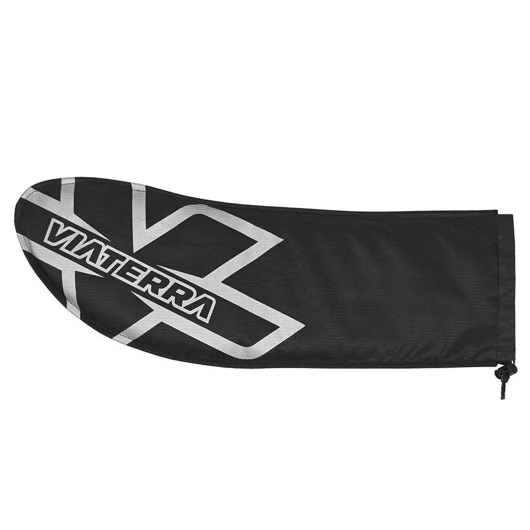 Motorcycle helmet visor storing sleeve black