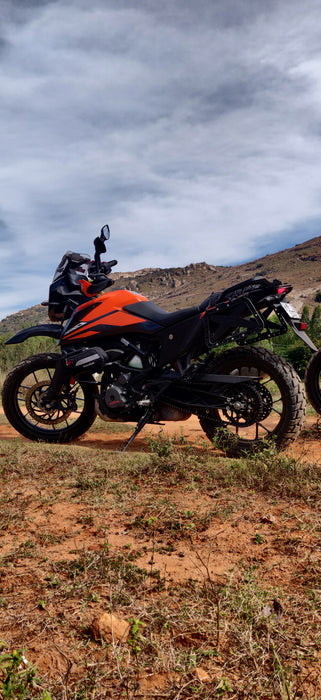 Motorcycle trail pack waterproof black for ktm adv 250/390 20-24