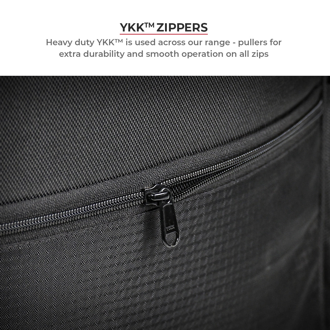 Motorcycle saddle bag 52L waterproof black
