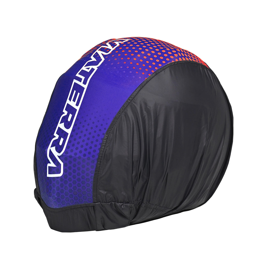 Motorcycle helmet bag red & blue