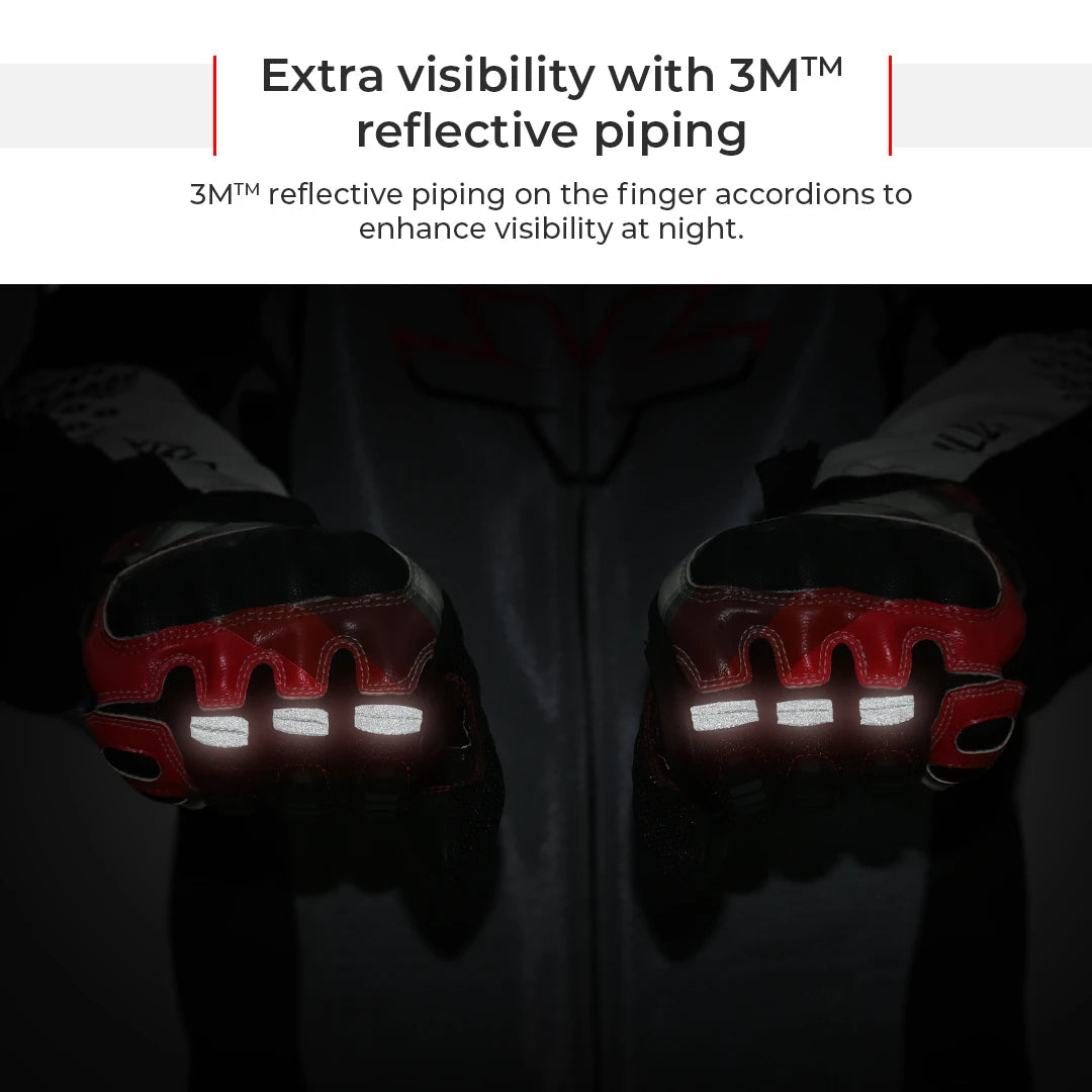 Motorcycle semi gauntlet hybrid gloves black - urban / knox sps / scaphoid protect