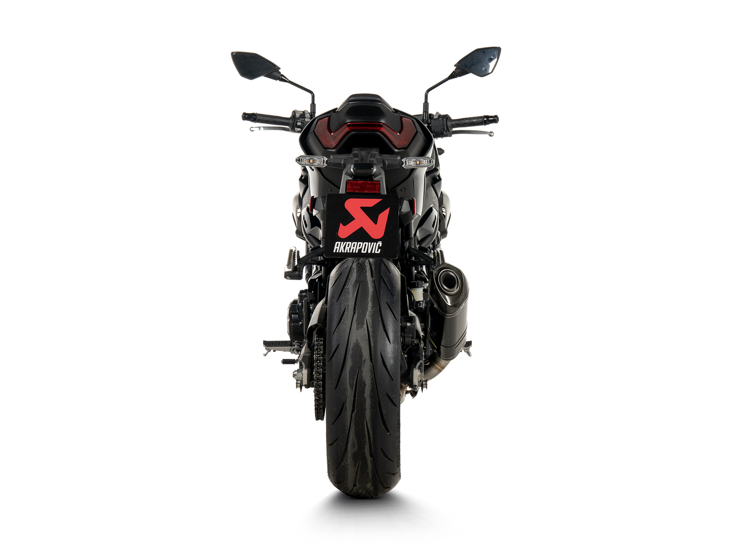 Akrapovic Kawasaki Z900 Carbon Slip On Exhaust System - S-K9SO11-HZC