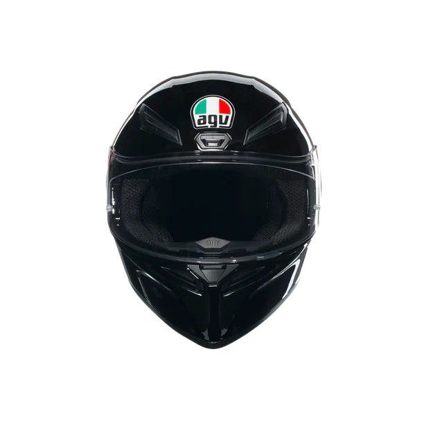 AGV K1-S Solid Gloss Helmet - Black