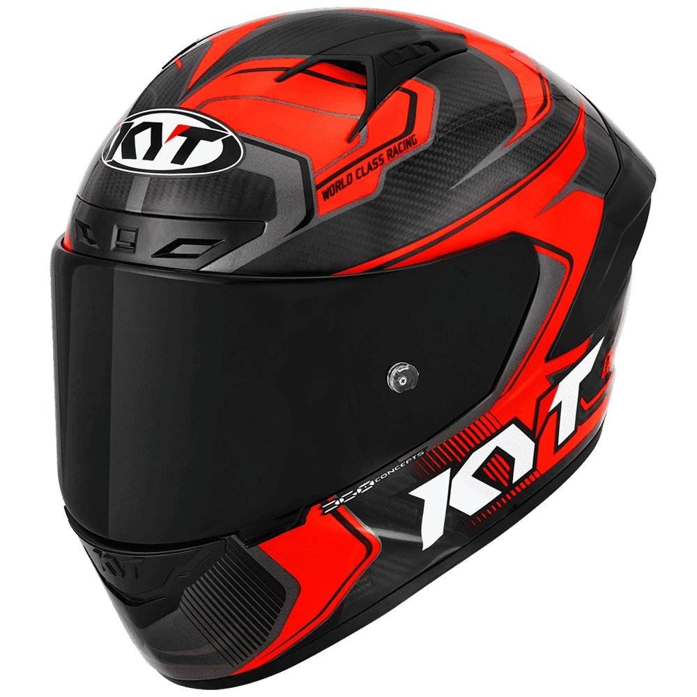 Motorcycle Carbon fiber red and black helmet sports/race dot-certified pinlock