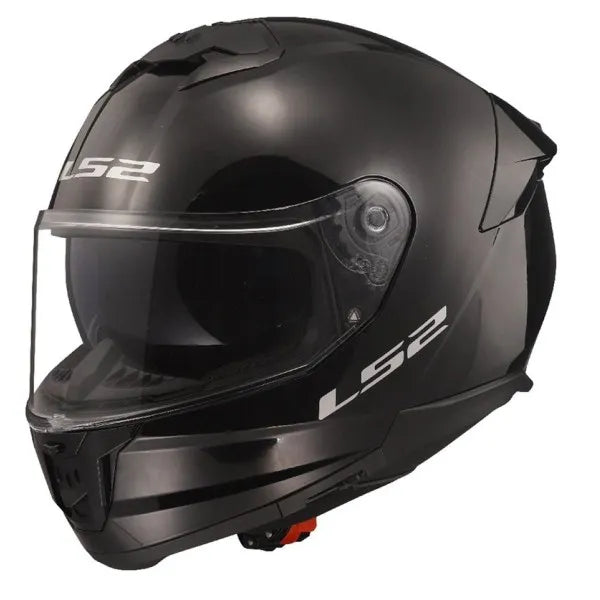 LS2 FF320 Stream II Solid Gloss Black - 06